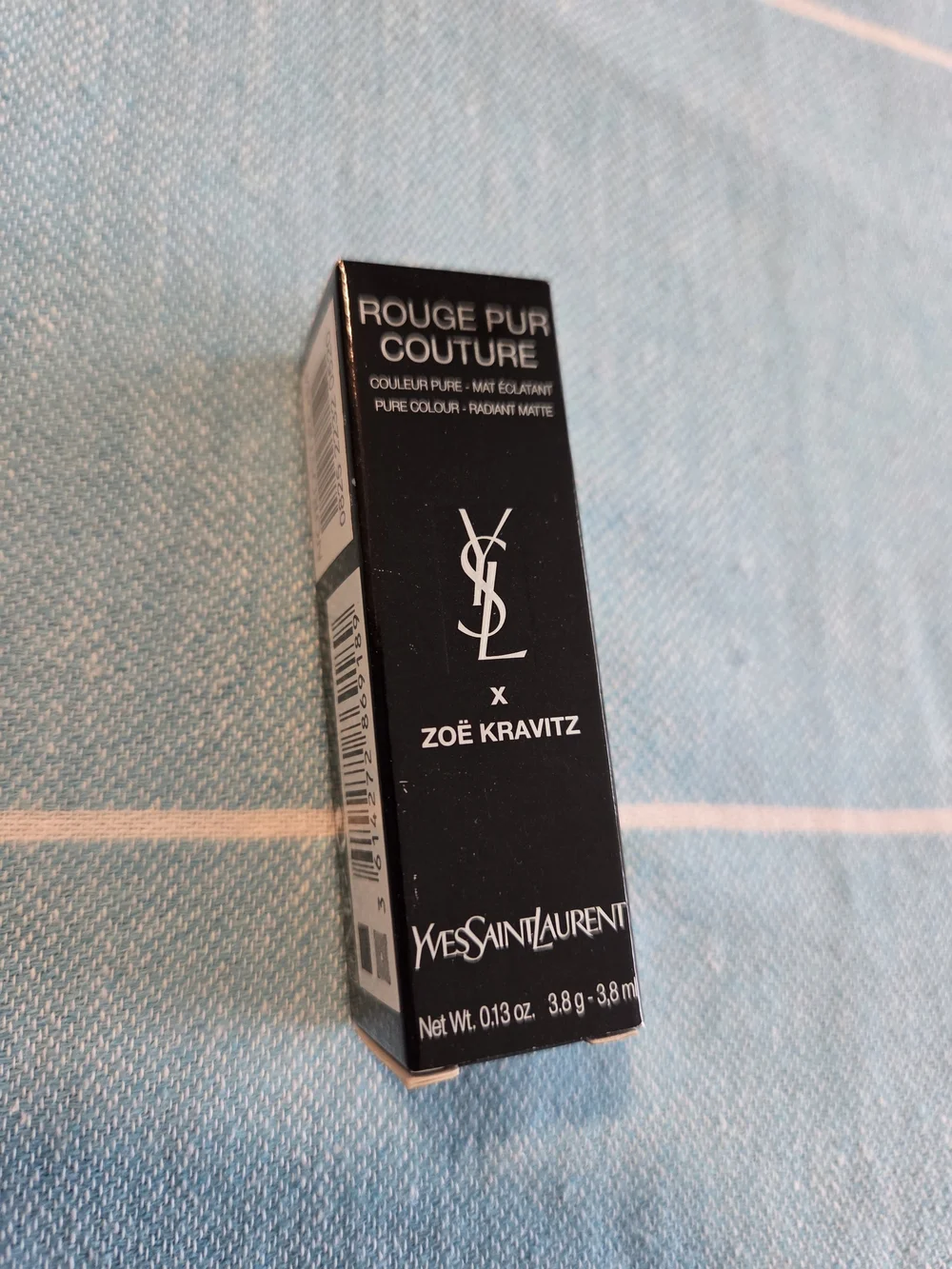 Yves Saint Laurent Rouge Pur Couture Lipstick - Black with Glitter